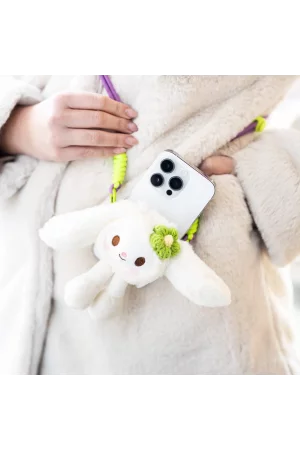 Phone lanyard white rabbit