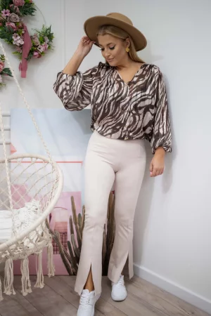 Beige pants by Ecija