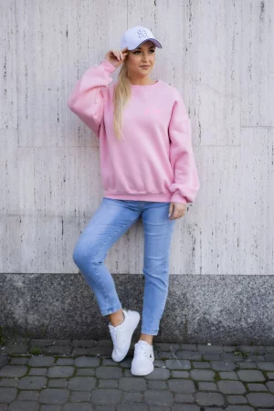 Sweatshirt need money pink