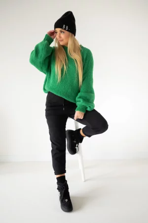 Perth green sweater