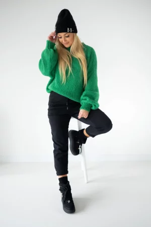 Perth green sweater