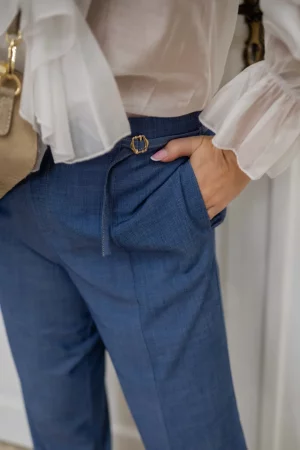 Timor pants navy blue