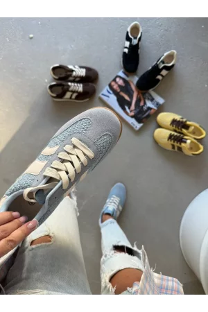 Sneakersy sportowe blue